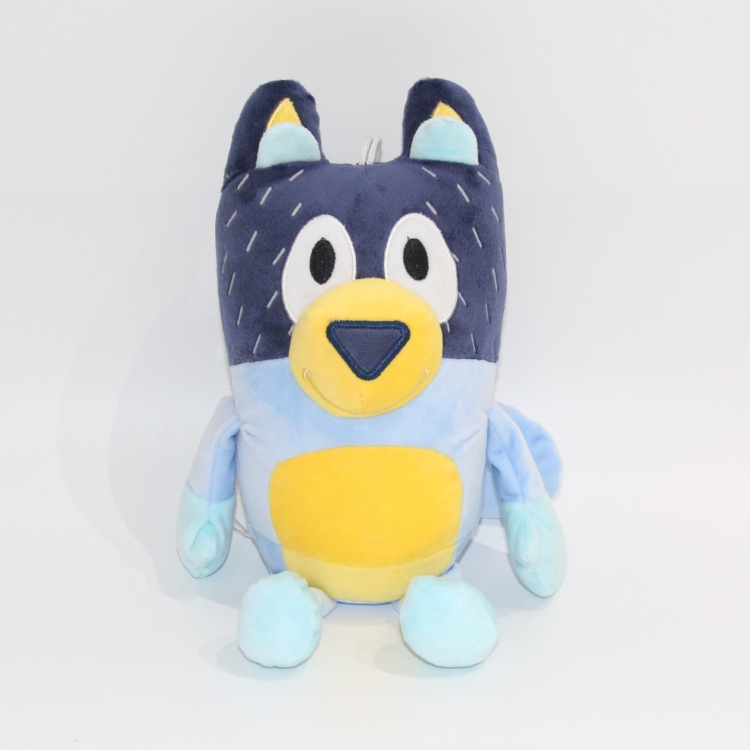 Bluey raindrop blue plush doll pillow cushion 28x12cm 0.13kg