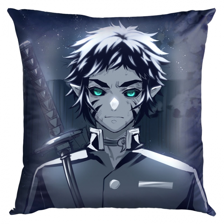 Demon Slayer Kimets Anime Double-sided full color pillow cushion 45X45CM G4-286 NO FILLING