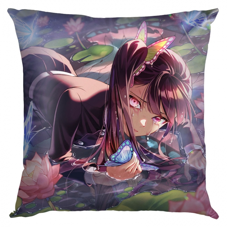 Demon Slayer Kimets Anime Double-sided full color pillow cushion 45X45CM G4-285 NO FILLING