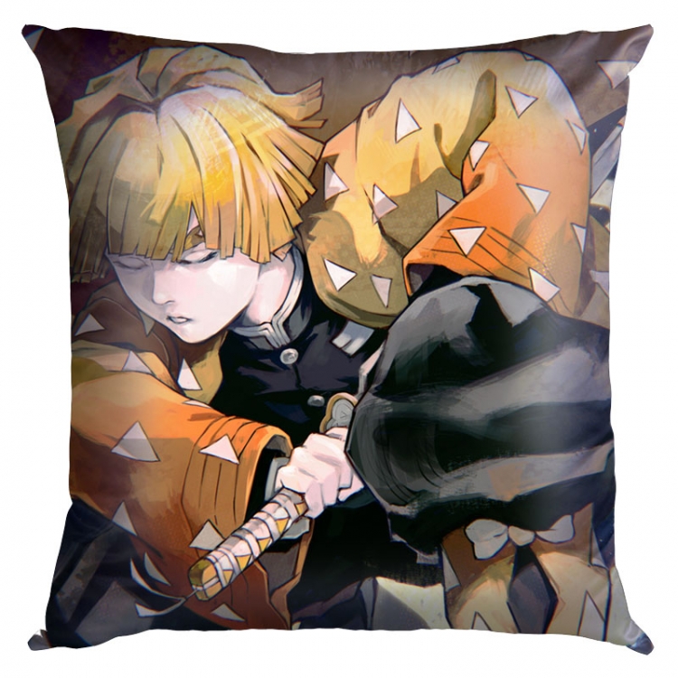 Demon Slayer Kimets Anime Double-sided full color pillow cushion 45X45CM G4-270 NO FILLING