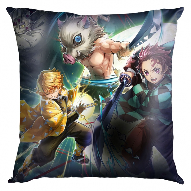 Demon Slayer Kimets Anime Double-sided full color pillow cushion 45X45CM G4-230A NO FILLING