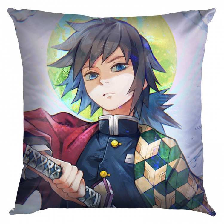 Demon Slayer Kimets Anime Double-sided full color pillow cushion 45X45CM G4-294 NO FILLING