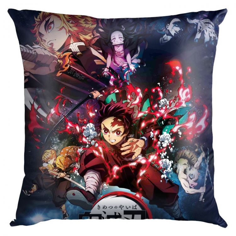 Demon Slayer Kimets Anime Double-sided full color pillow cushion 45X45CM G4-229 NO FILLING