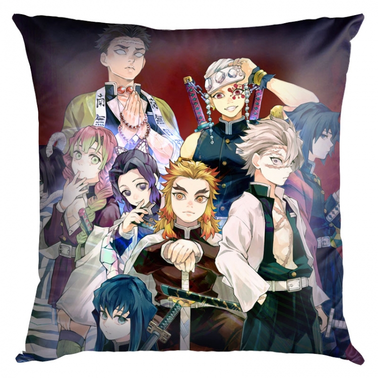 Demon Slayer Kimets Anime Double-sided full color pillow cushion 45X45CM G4-252 NO FILLING