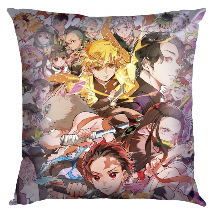 Demon Slayer Kimets Anime Double-sided full color pillow cushion 45X45CM G4-239 NO FILLING
