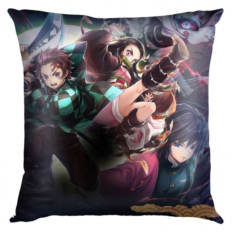 Demon Slayer Kimets Anime Double-sided full color pillow cushion 45X45CM G4-230B NO FILLING