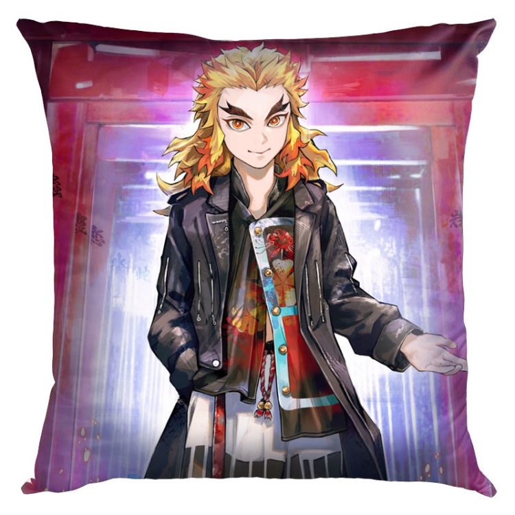 Demon Slayer Kimets Anime Double-sided full color pillow cushion 45X45CM G4-275 NO FILLING