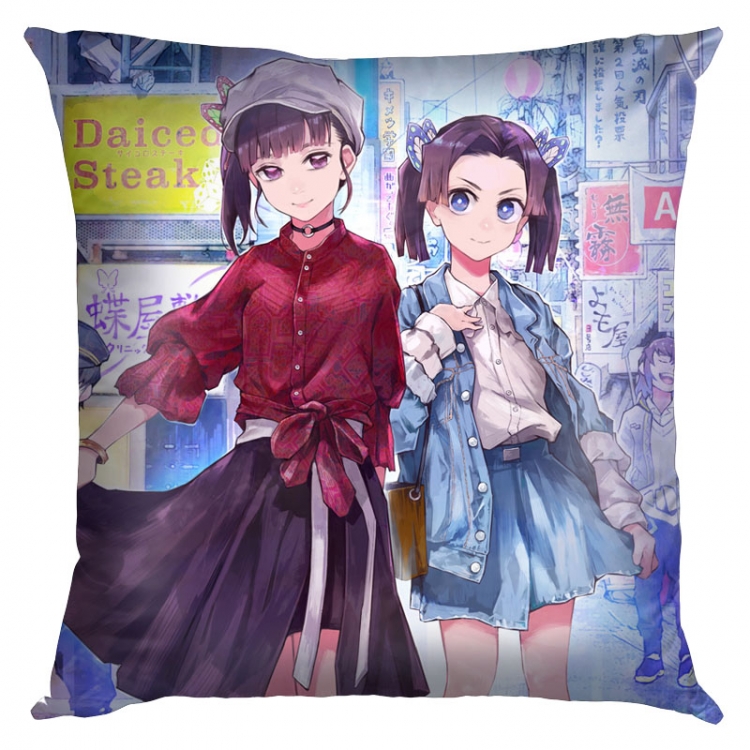 Demon Slayer Kimets Aime Double-sided full color pillow cushion 45X45CM G4-244 NO FILLING