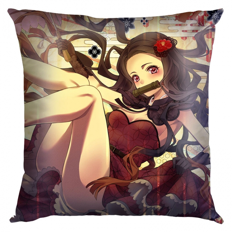 Demon Slayer Kimets Anime Double-sided full color pillow cushion 45X45CM G4-267 NO FILLING