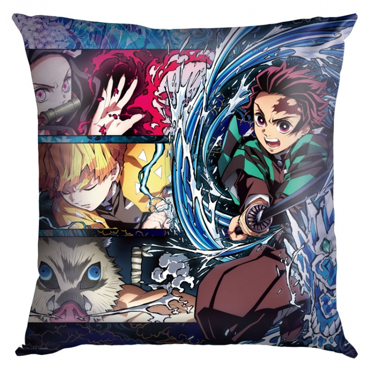 Demon Slayer Kimets Anime Double-sided full color pillow cushion 45X45CM G4-232 NO FILLING