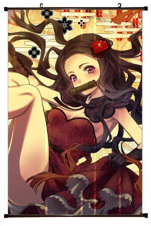 Demon Slayer Kimets Plastic pole cloth painting Wall Scroll 60X90CM preorder 3 days G4-267 NO FILLING