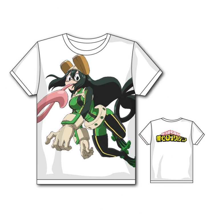 My Hero Academia Full color printing flower short sleeve T-shirt S-5XL, 8 sizes MH34