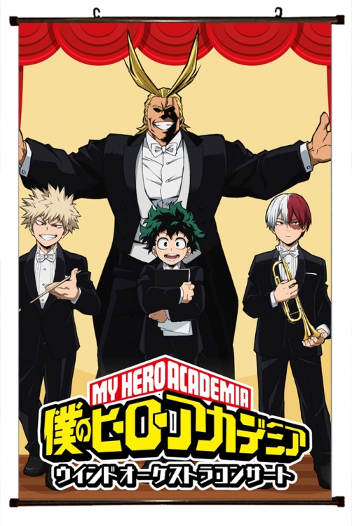 My Hero Academia Plastic pole cloth painting Wall Scroll 60X90CM w9-315 NO FILLING