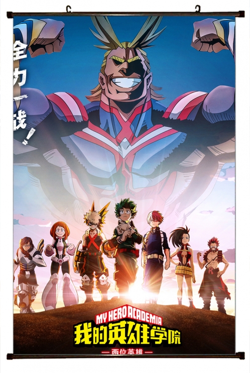 My Hero Academia Plastic pole cloth painting Wall Scroll 60X90CM NO FILLING