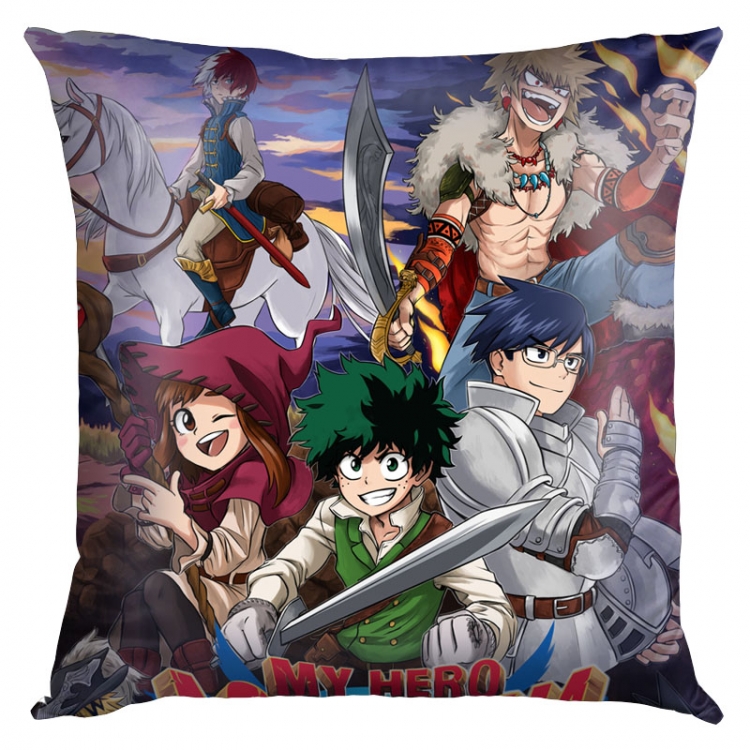 My Hero Academia Anime Double-sided full color pillow cushion 45X45CM w9-284 NO FILLING