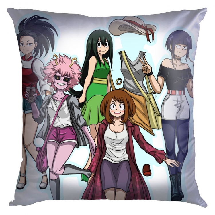 My Hero Academia Anime Double-sided full color pillow cushion 45X45CM   w9-332 NO FILLING