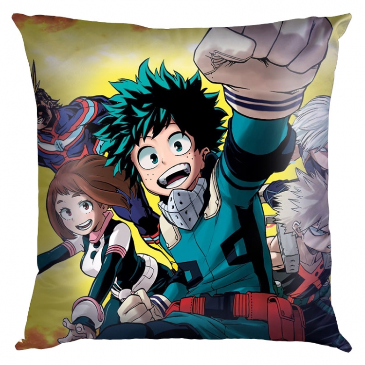 My Hero Academia Anime Double-sided full color pillow cushion 45X45CM w9-320 NO FILLING