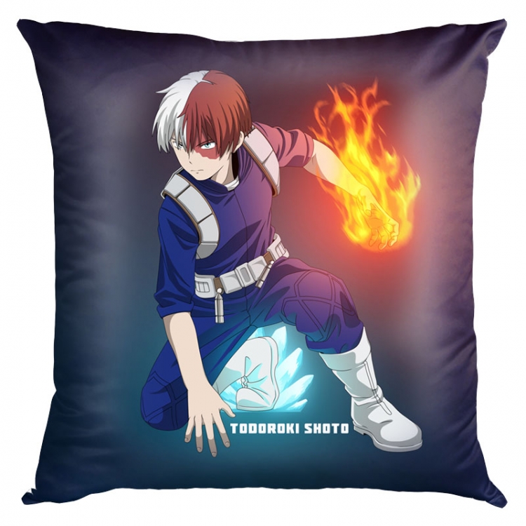 My Hero Academia Anime Double-sided full color pillow cushion 45X45CM w9-258 NO FILLING