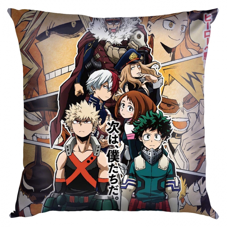 My Hero Academia Anime Double-sided full color pillow cushion 45X45CM w9-256 NO FILLING