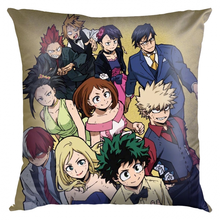 My Hero Academia Anime Double-sided full color pillow cushion 45X45CM  w9-278 NO FILLING