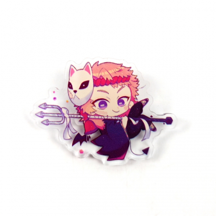 Demon Slayer Kimets Brooch badge acrylic price for 5 pcs 16807769871