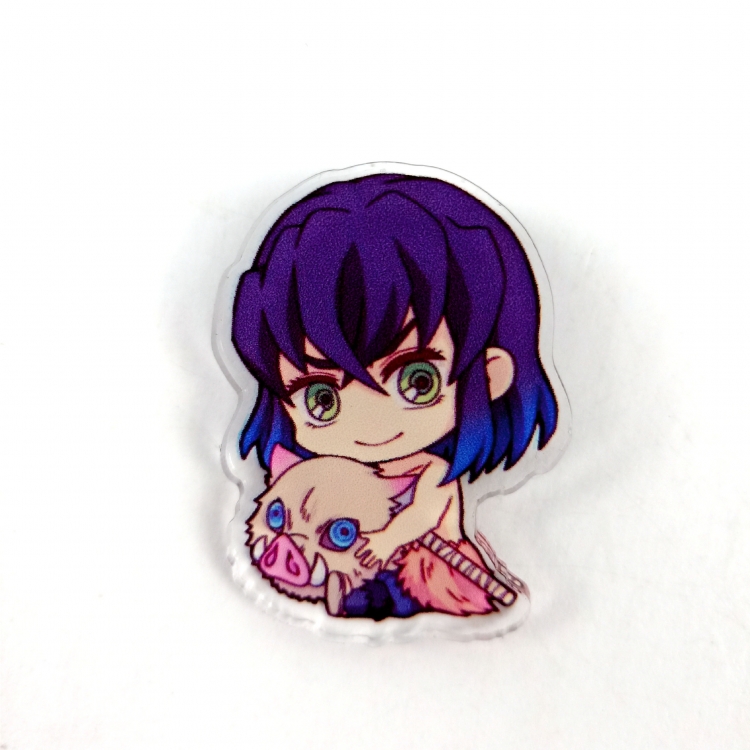 Demon Slayer Kimets Brooch badge acrylic price for 5 pcs 16807793719