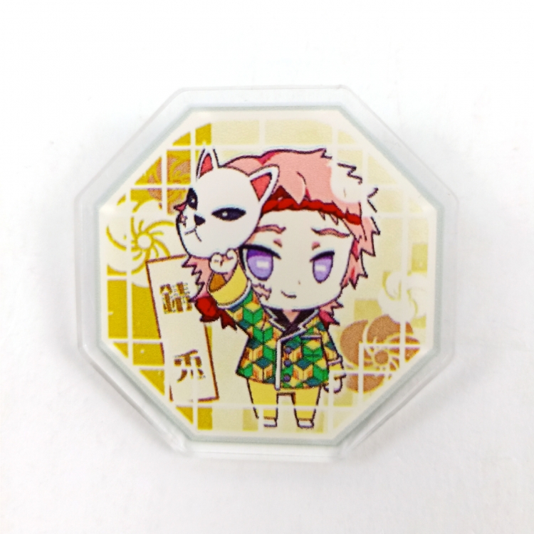 Demon Slayer Kimets Brooch badge acrylic price for 5 pcs 16739362026