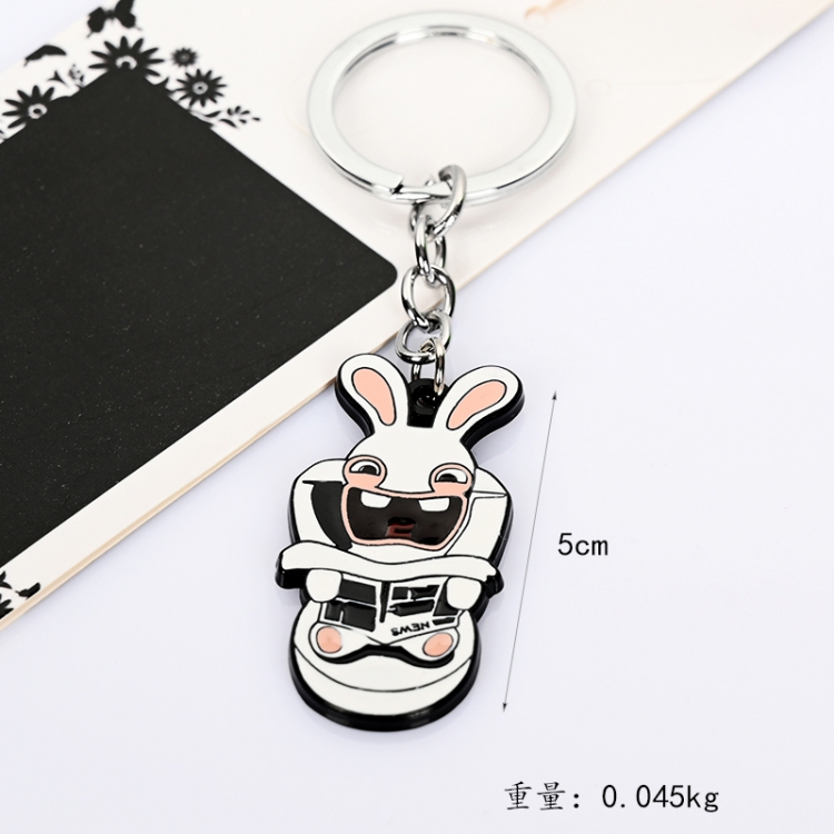 Crazy rabbit Keychain pendant price for 5 pcs