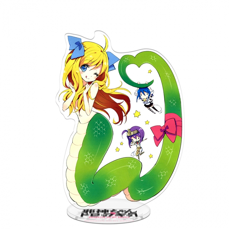 Evil god and kitchen girl Acrylic Anime Stand Keychain 20cm Special Edition A