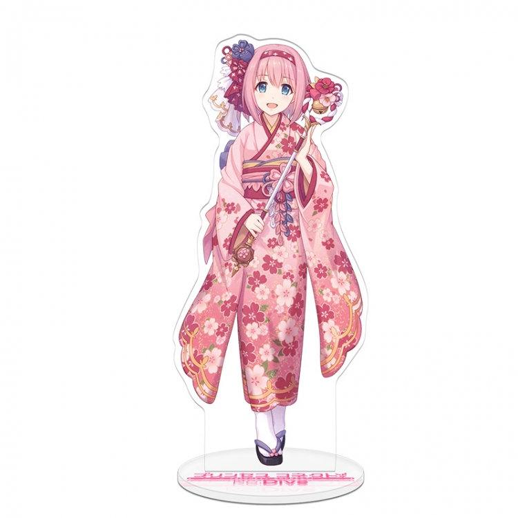 ReDive  yui Acrylic Anime Stand Keychain 20CM