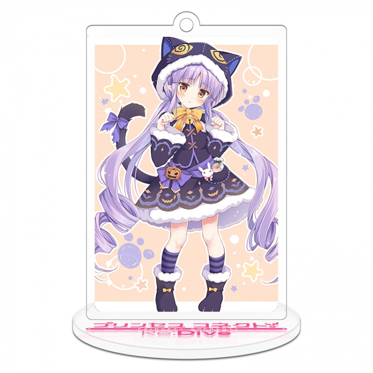 ReDive Standing Plates acrylic Keychain  8CM