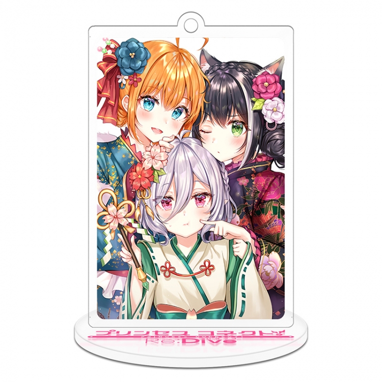 ReDive Standing Plates acrylic Keychain  8CM