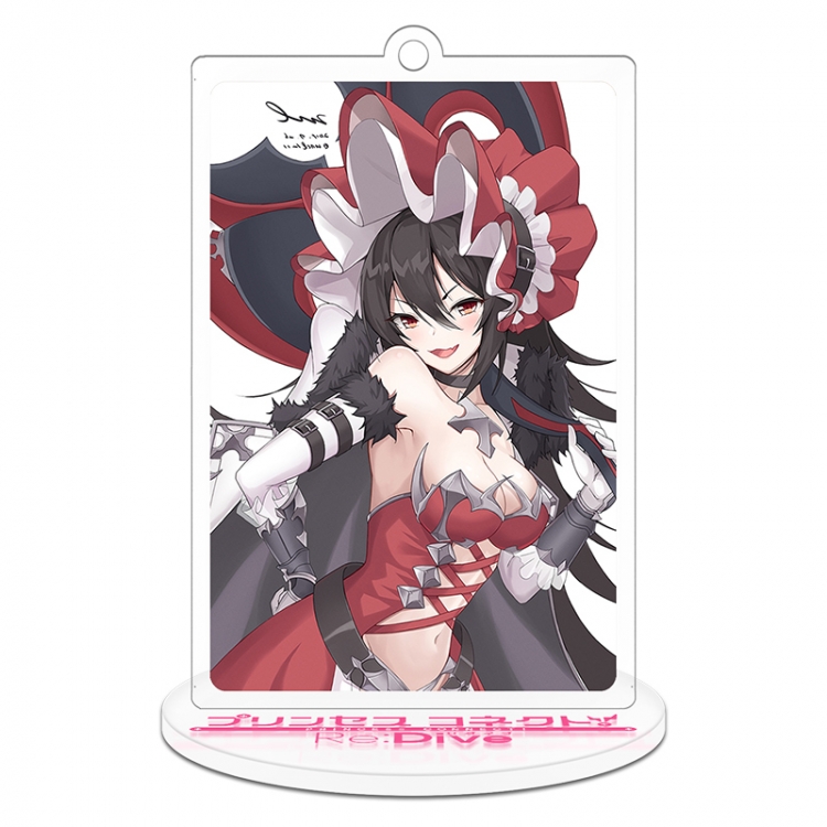 ReDive Standing Plates acrylic Keychain  8CM