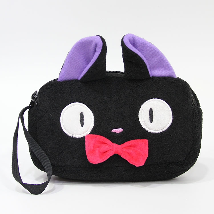 Home delivery cat Cosmetic bag  20x13cm   price for 5 pcs