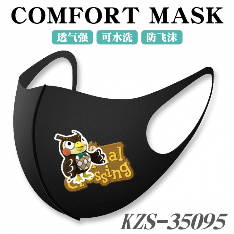 Animal Crossing Anime 3D digital printing masks  price for 5 pcs KZS-35095A