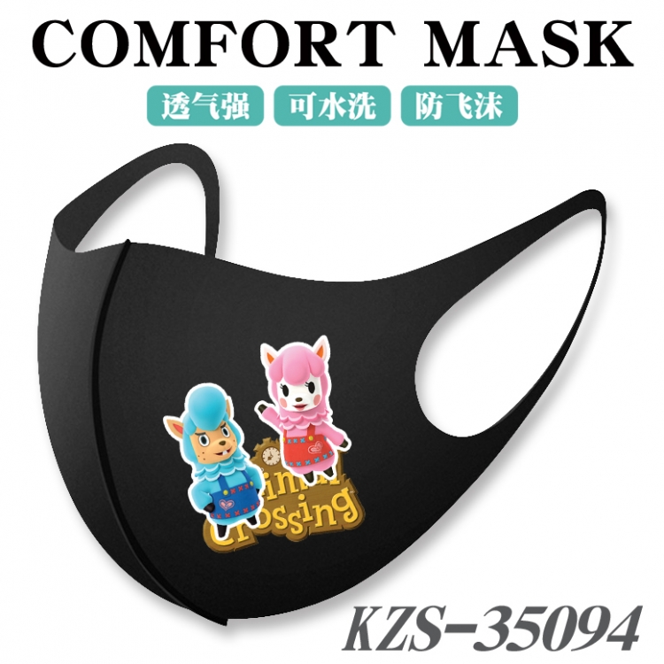 Animal Crossing Anime 3D digital printing masks  price for 5 pcs KZS-35094A