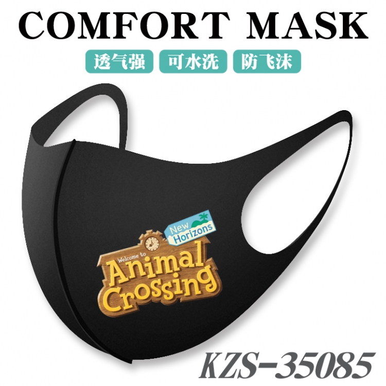Animal Crossing Anime 3D digital printing masks  price for 5 pcs KZS-35085A