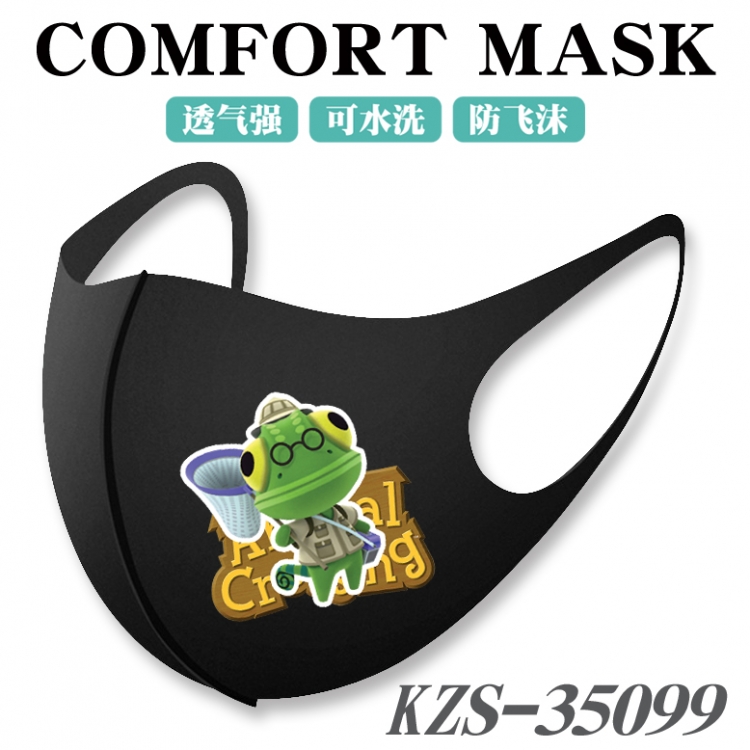 Animal Crossing Anime 3D digital printing masks  price for 5 pcs KZS-35099A