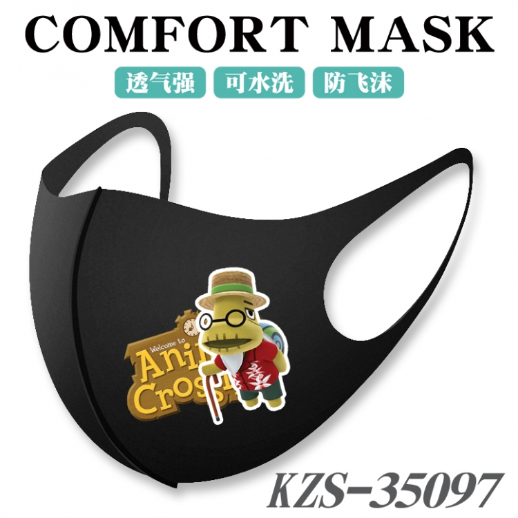 Animal Crossing Anime 3D digital printing masks  price for 5 pcs KZS-35097A