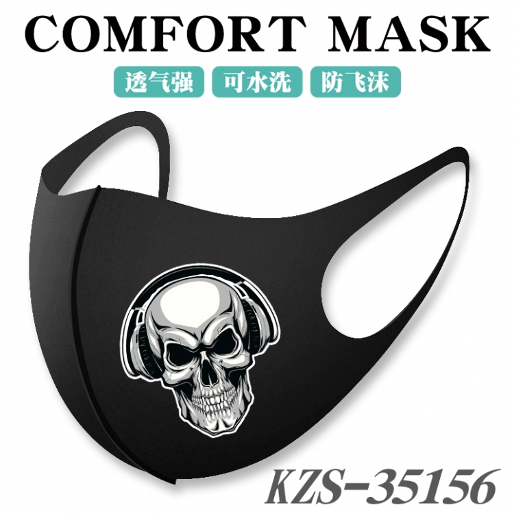 Skull and Flag Anime 3D digital printing masks  price for 5 pcs