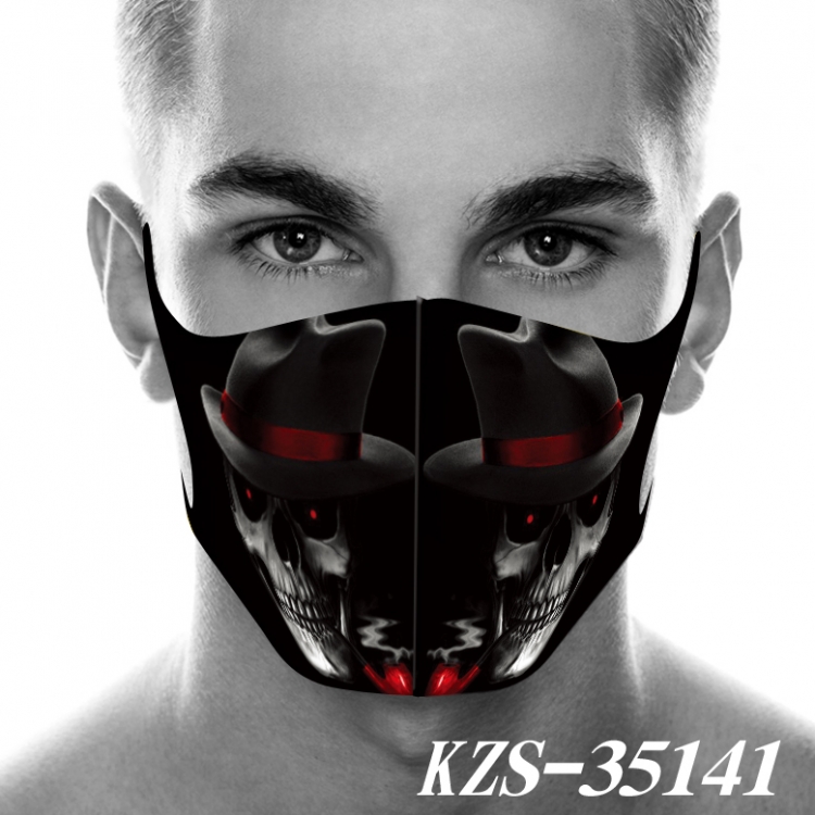 Skull and Flag Anime 3D digital printing masks  price for 5 pcs