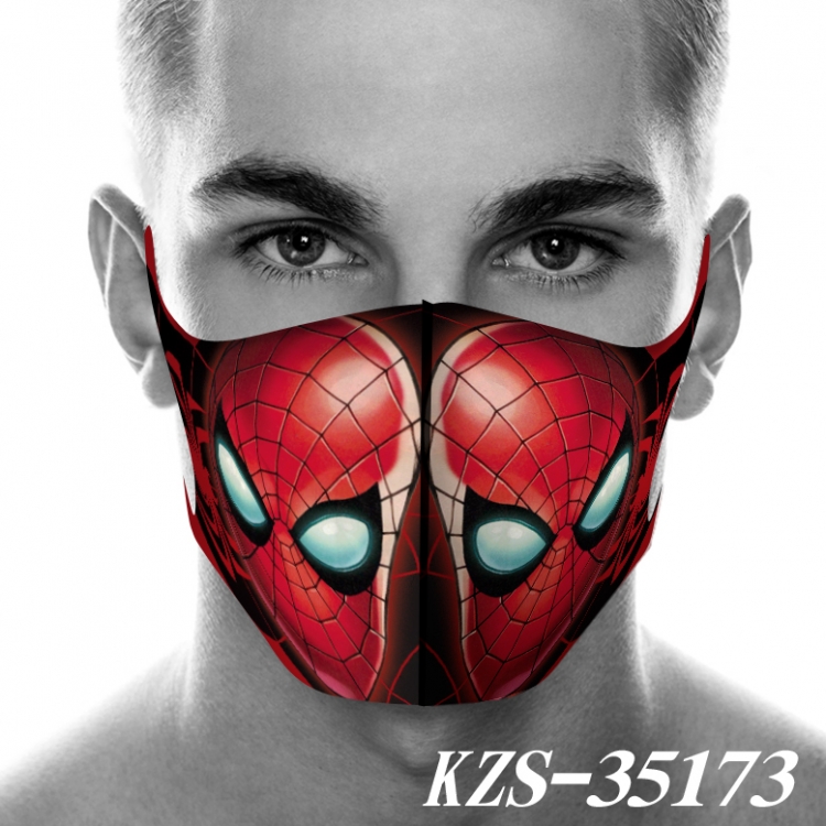 Marvel series 3D digital printing masks price for 5 pcs KZS-35173A