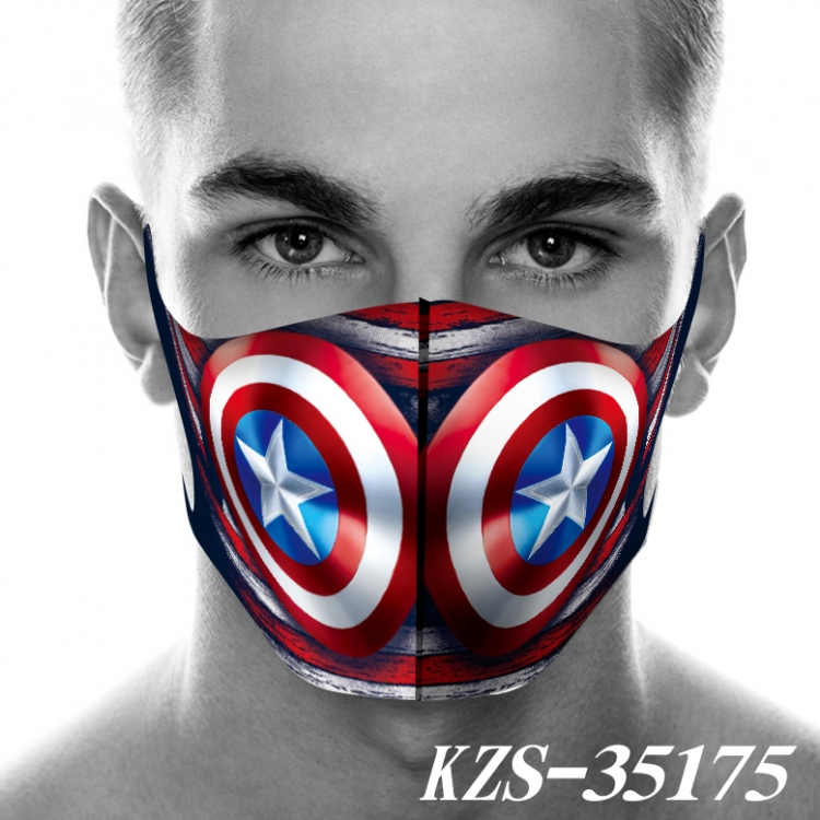Marvel series 3D digital printing masks price for 5 pcs KZS-35175A