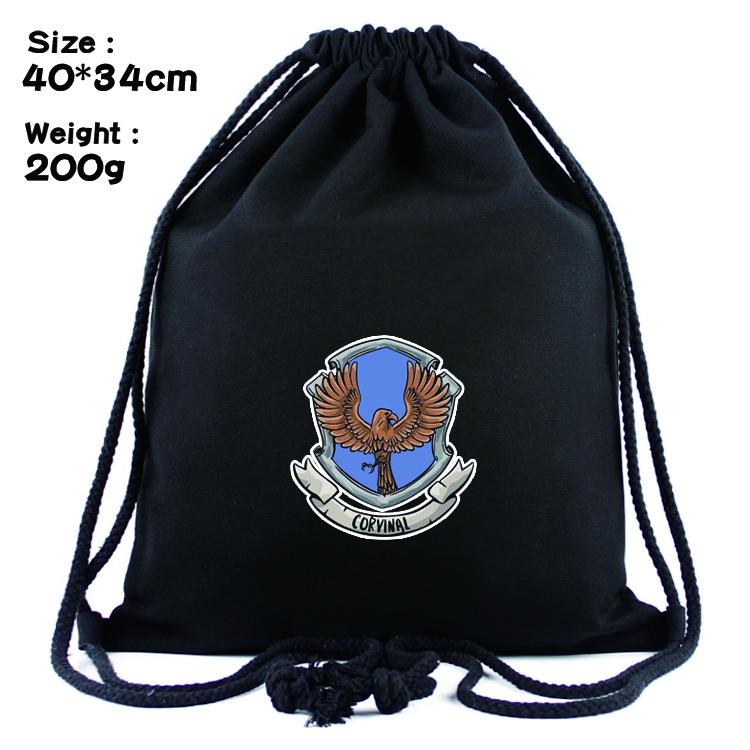 Harry Potter Anime Drawstring Bags Bundle Backpack    style 5