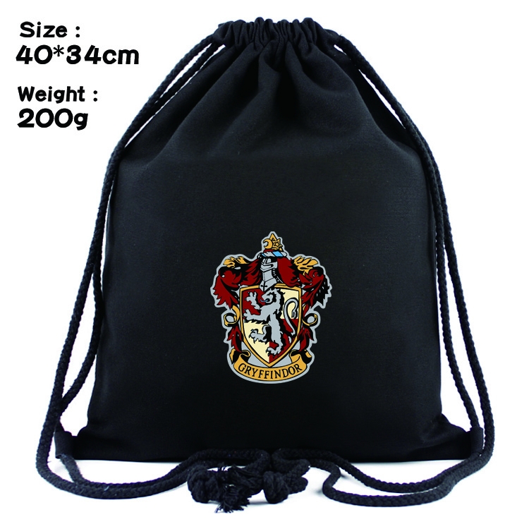 Harry Potter Anime Drawstring Bags Bundle Backpack    style 12