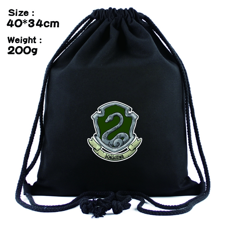 Harry Potter Anime Drawstring Bags Bundle Backpack    style 8