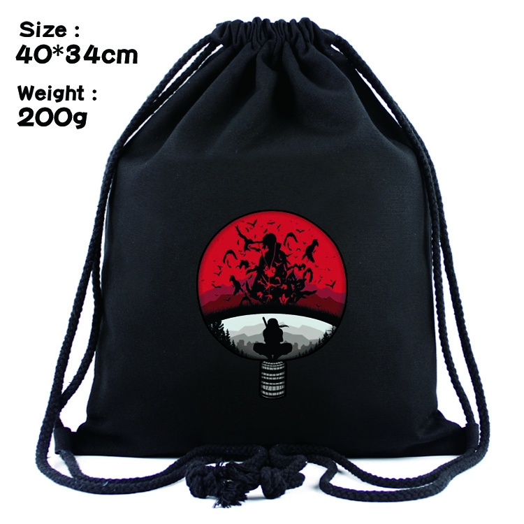 Naruto Anime Drawstring Bags Bundle Backpack    style 4