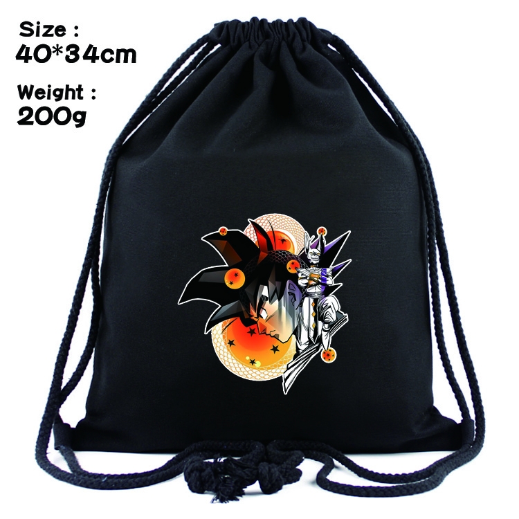 DRAGON BALL Anime Drawstring Bags Bundle Backpack  style 3