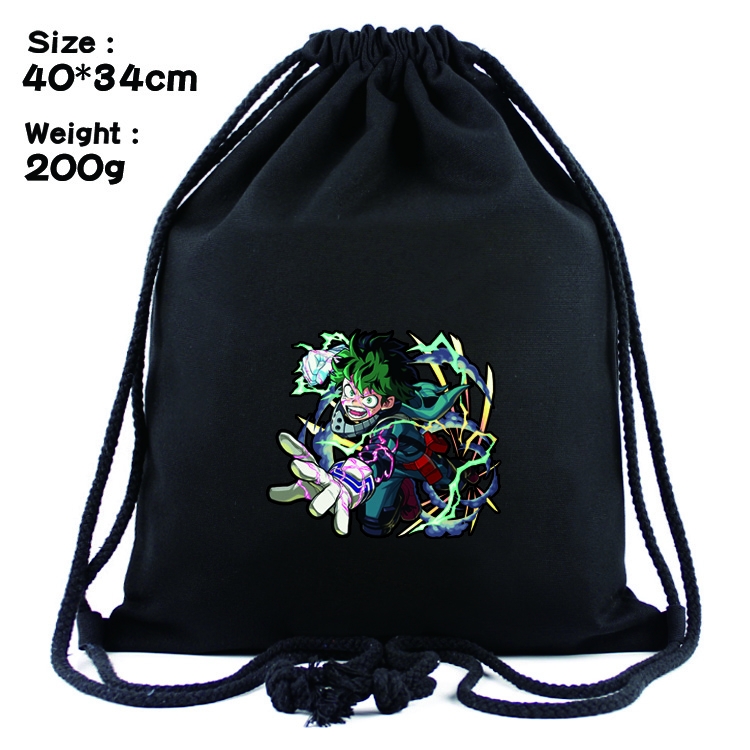 My Hero Academia Anime Drawstring Bags Bundle Backpack  style 7