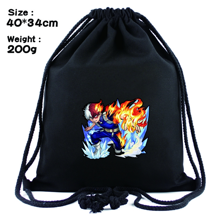 My Hero Academia Anime Drawstring Bags Bundle Backpack  style 4